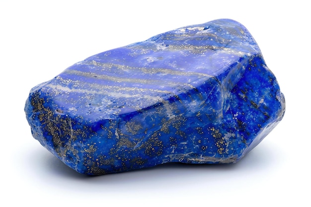 Photo a blue and silver stone with the word earth on it