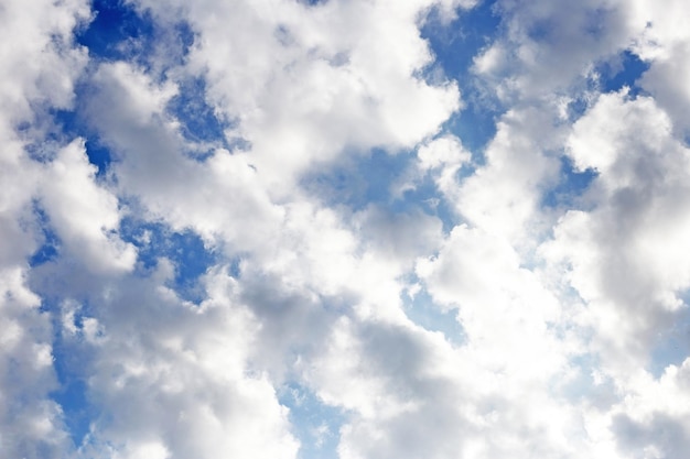 Blue sky background with cloud