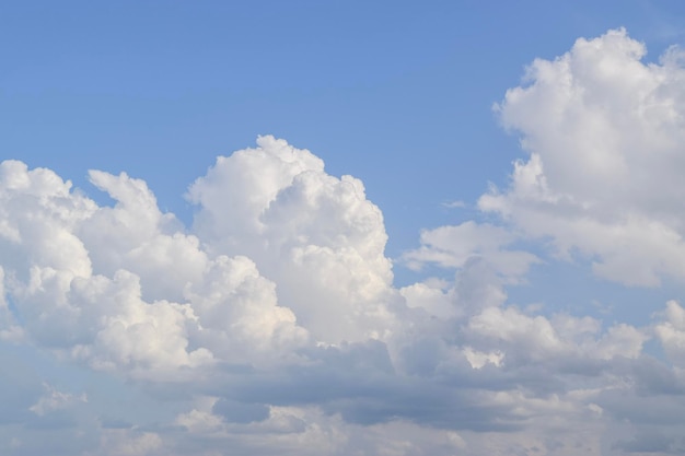 Blue sky background with clouds