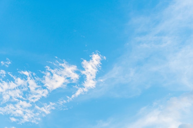 Blue sky background with clouds