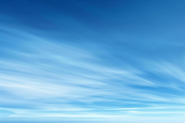 Blue sky background with tiny clouds Abstract nature background for your design