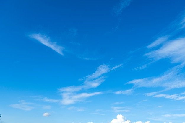 Blue sky background