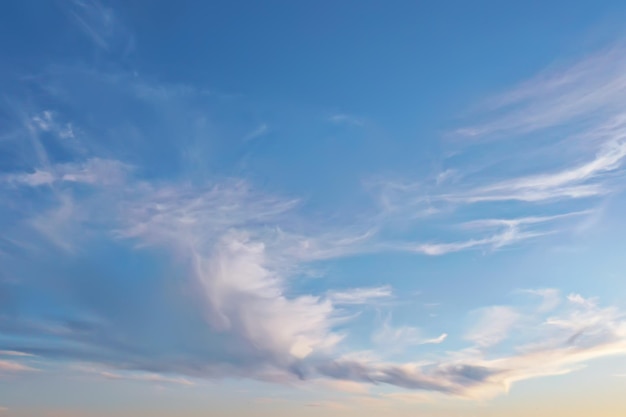 blue sky clouds background abstract skyline landscape nature paradise air