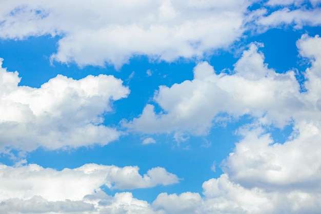 Blue sky and clouds for background big clouds