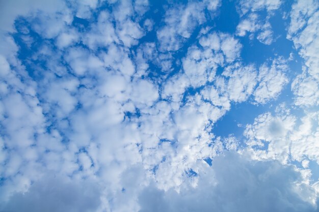 Blue sky and clouds 