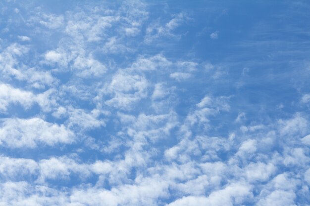 Blue sky and clouds