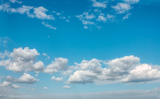 Blue sky and clouds