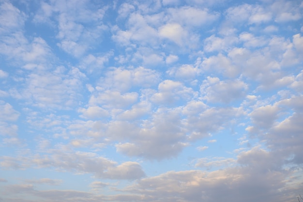 blue sky and fluffy clouds sunny day beautiful sky with fluffy clouds