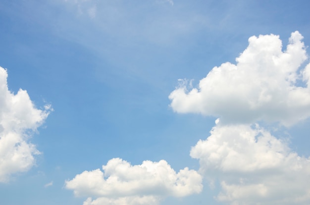 Blue sky, patterned background