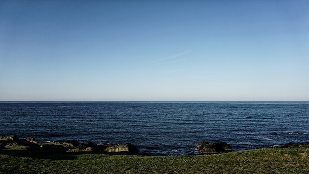 Blue Sky and Seascape