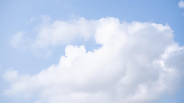 Blue sky white cloud background sunlight day with sky wallpaper backdrop mockup nature landscape free space backdrop card or poster for environment protection