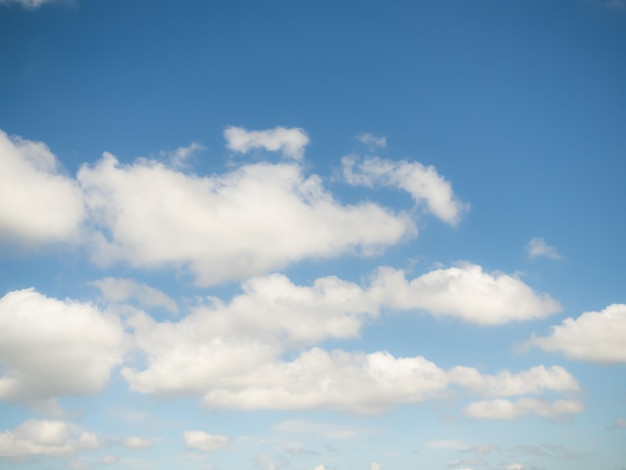 Blue Sky white Cloud Background Sunlight Day with Sky Wallpaper BackdropMockup Nature Landscape Free Space BackdropCard or Poster for Environment Protection