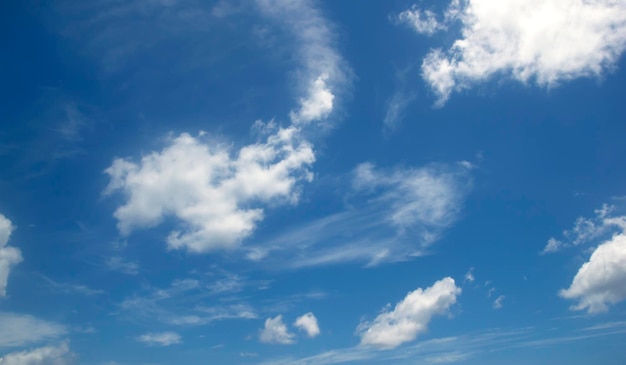 Blue sky white clouds