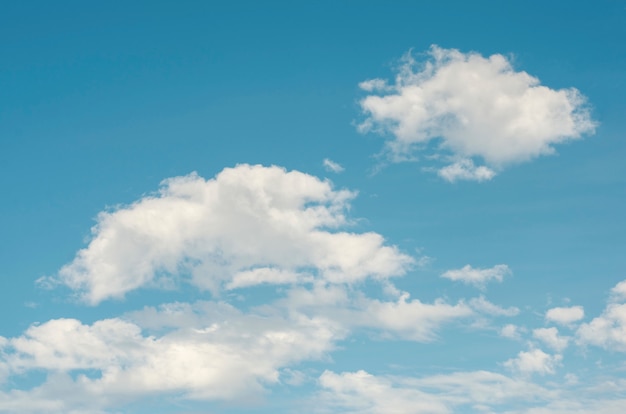 Blue sky and white clouds 