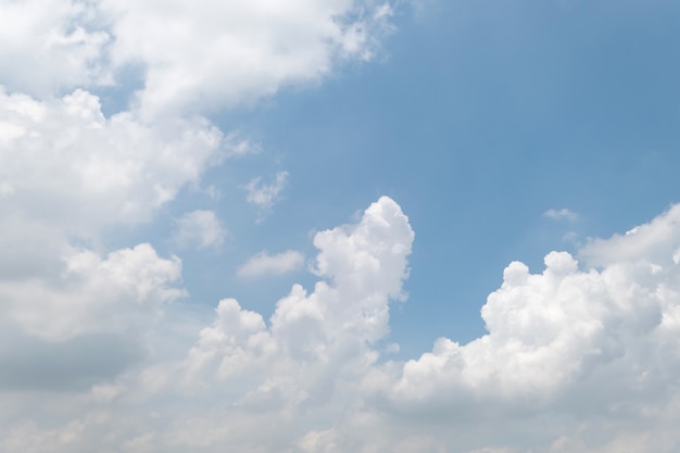 Blue sky and white clouds