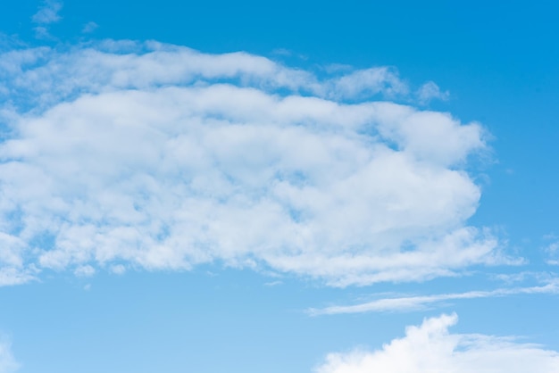 Blue sky with beautiful clouds