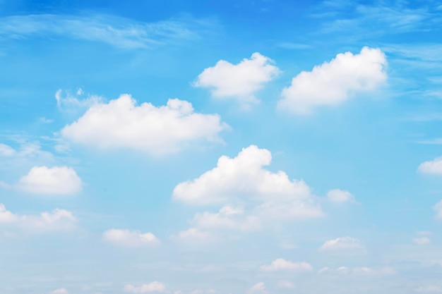 Blue sky with cloud background