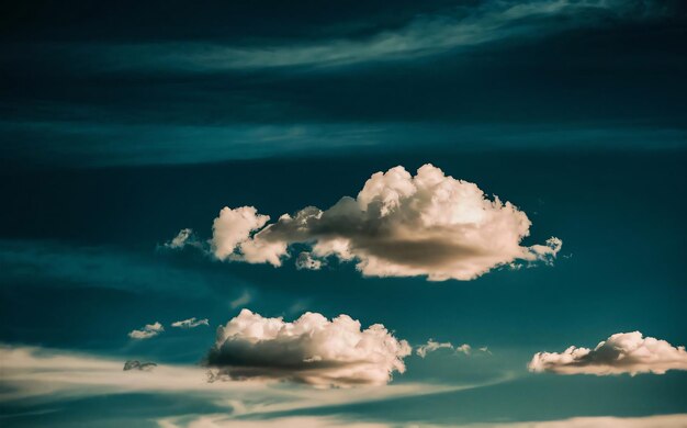 Photo blue sky with cloud