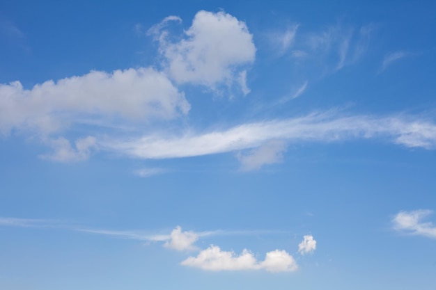 Blue sky with cloud