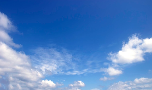 Blue sky with cloud