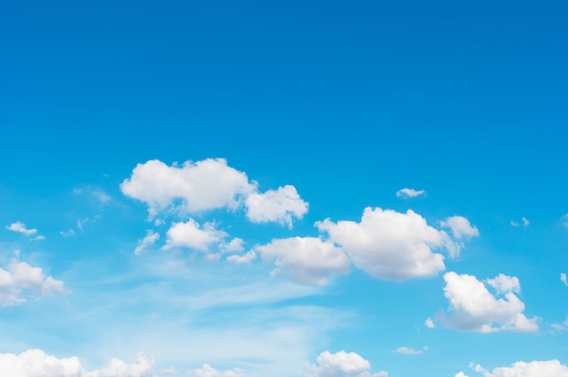 Blue sky with cloud