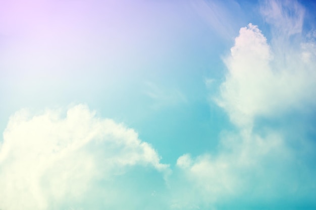 Blue sky with clouds Abstract nature sky background Aerial view Sky texture