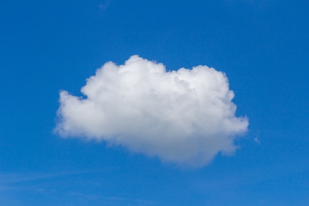 Blue sky with clouds , Background