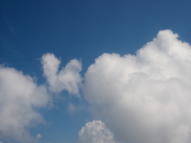 Blue sky with clouds background