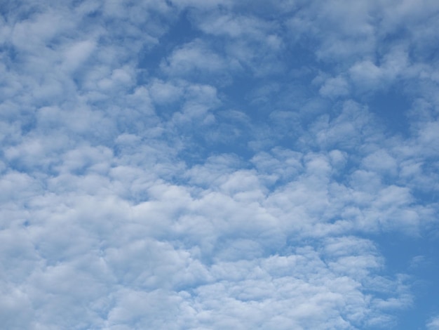 Blue sky with clouds background