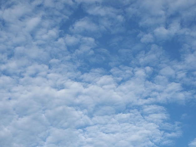 Blue sky with clouds background