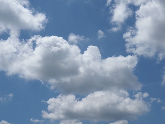 Blue sky with clouds background