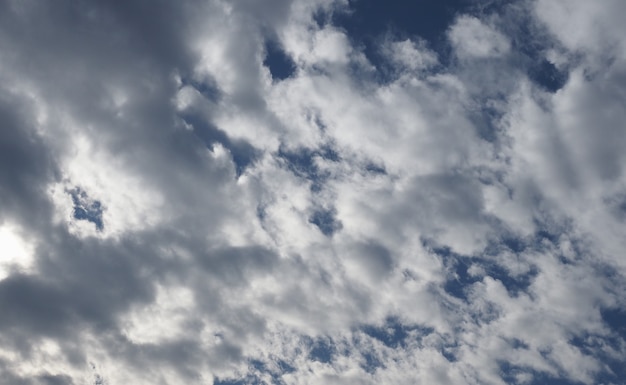 Blue sky with clouds background