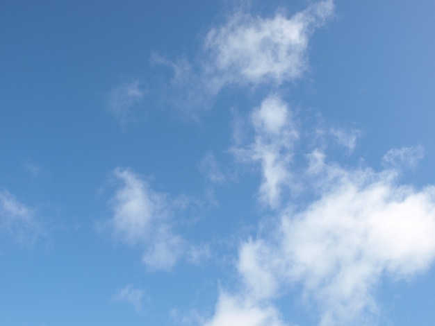 Blue sky with clouds background