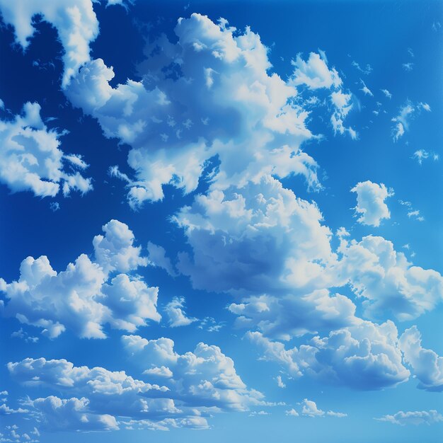 a blue sky with clouds and a blue sky with the word quot e quot on it