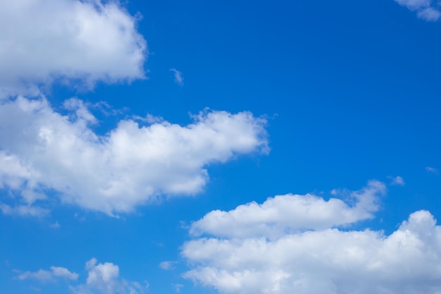 Blue sky with clouds Natural background for screensaver text template