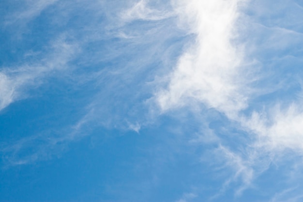 Blue sky with clouds