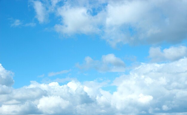 Blue sky with clouds