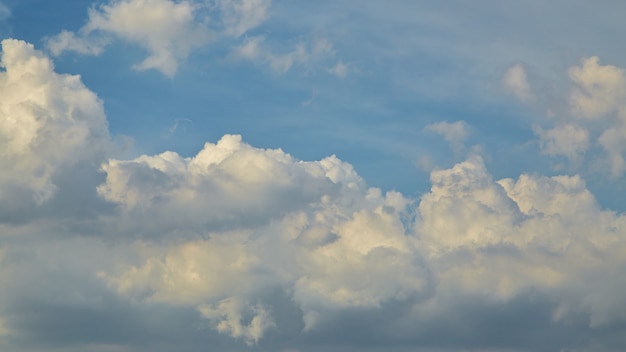 Blue sky with clouds