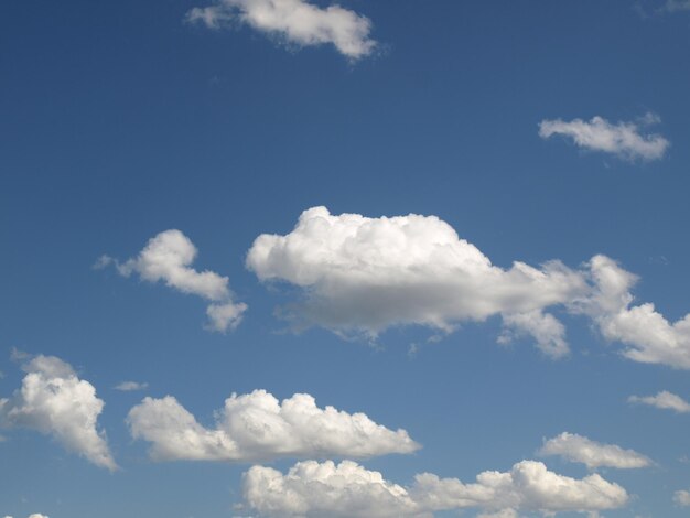 Blue sky with clouds