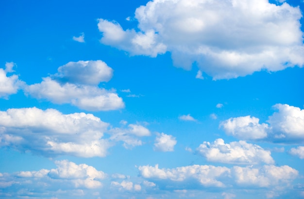 blue sky with clouds