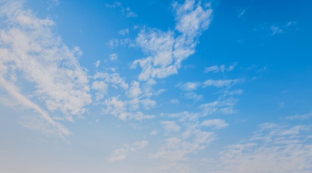 Blue sky with white cloud backgroundxD