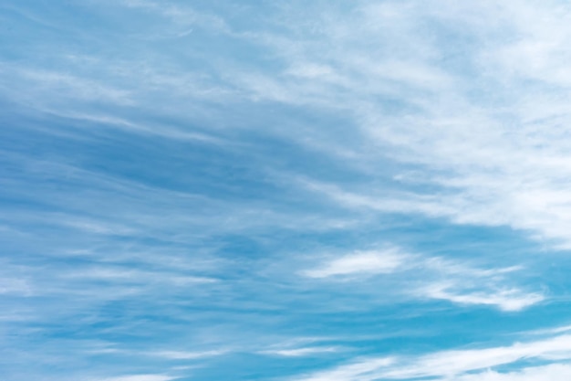 Blue sky with white clouds in sunny day