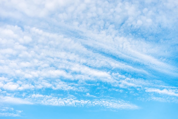 Blue sky with white clouds in sunny day