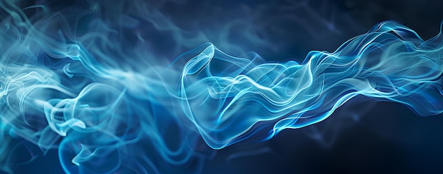 the blue smoke is a symbol of the fire