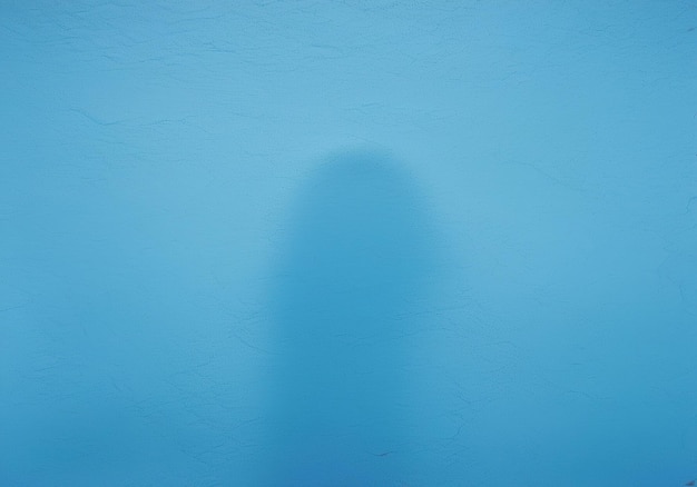 Photo blue smooth wall textured background