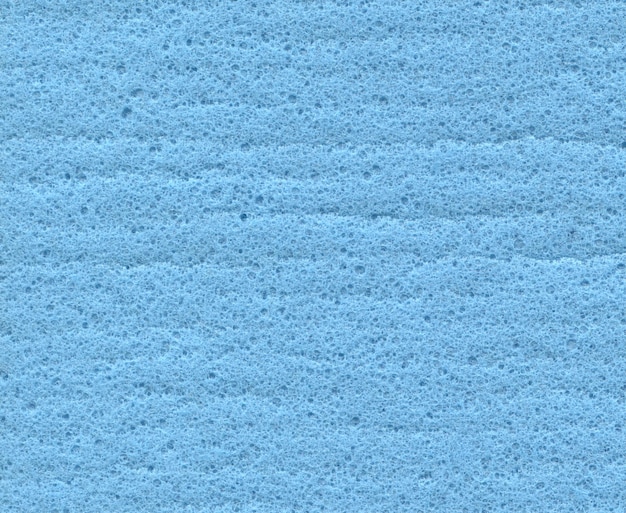 Blue sponge fabric texture background