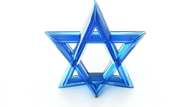 Photo blue star of david