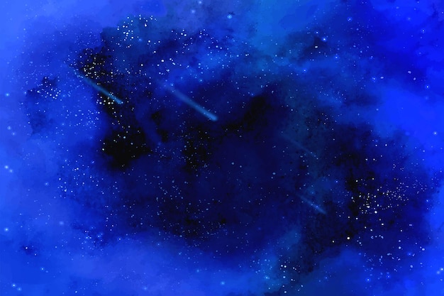 Blue stellar background