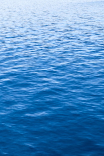 Blue surface of the water texture