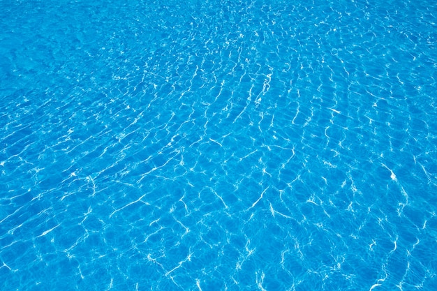 Blue swimming pool,background of water in swimming pool.